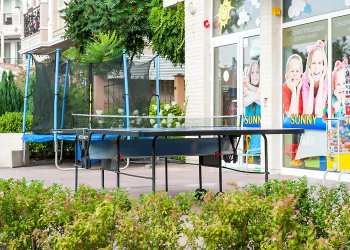 Lägenhetshotell Dawn Park Complex Slăntjev Brjag